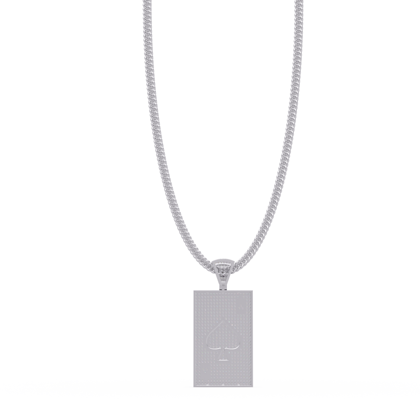 Ace Card Lab Diamond Pendant Hip Hop Necklace - HIGHCARAT DIAMONDS