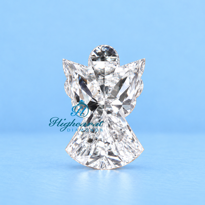 Angel cut lab grown certified diamond