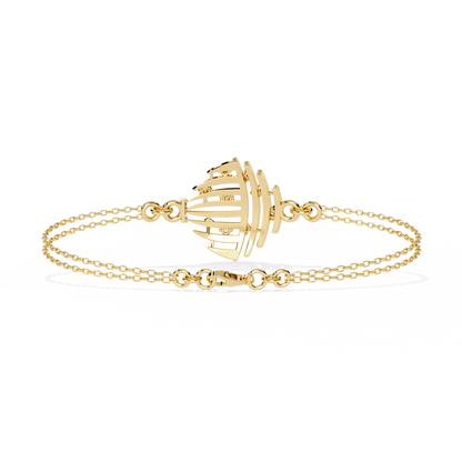 Antique 0.13Ct Round Cut White Colorless Lab Grown Diamond Vintage Dainty Party Wear Cuff Bracelet For Gift - HIGHCARAT DIAMONDS