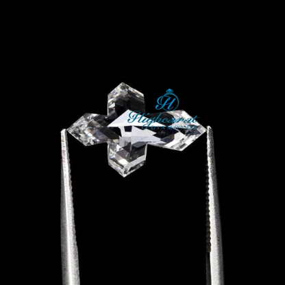 Shining Christ Cross Lab-Grown Diamond Faith-Inspired Pendant For Men & Women - HIGHCARAT DIAMONDS