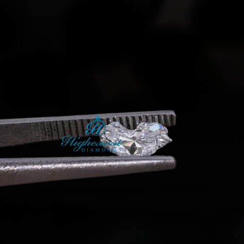 Sparkling Duck-Shaped Diamond Rare Artistic Cut For Pendants & Creative Fine Jewelry - HIGHCARAT DIAMONDS