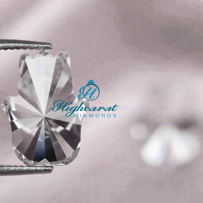 Antique Hamsa Hand Shape Diamond Fancy Loose Cut Diamond For Fine Jewelry Making - HIGHCARAT DIAMONDS