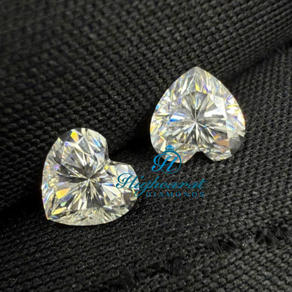 Heart Cut Diamond Shining High Brilliance Fancy Shape for Luxury Jewelry - HIGHCARAT DIAMONDS