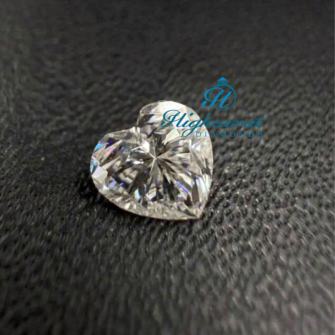 Heart Cut Diamond Shining High Brilliance Fancy Shape for Luxury Jewelry - HIGHCARAT DIAMONDS