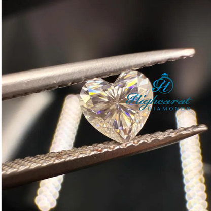 Heart Cut Diamond Shining High Brilliance Fancy Shape for Luxury Jewelry - HIGHCARAT DIAMONDS