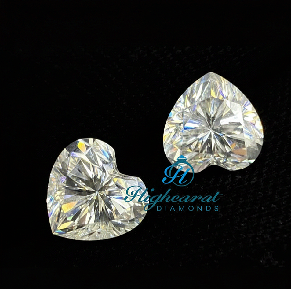 Heart Cut Diamond Shining High Brilliance Fancy Shape for Luxury Jewelry - HIGHCARAT DIAMONDS