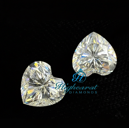 Heart Cut Diamond Shining High Brilliance Fancy Shape for Luxury Jewelry - HIGHCARAT DIAMONDS