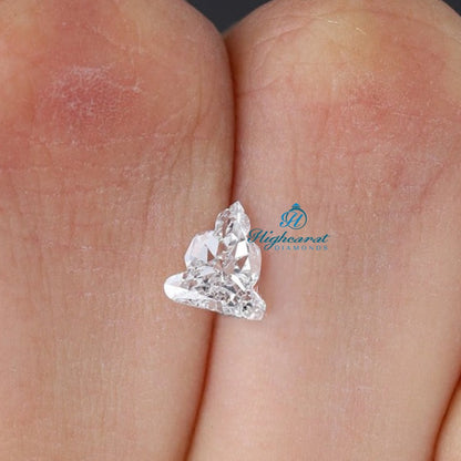 Fancy Buddha cut diamond showcasing symbolic artistry and reflective brilliance