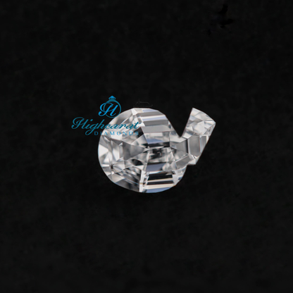 Exclusive Q Alphabet Cut Diamond High Sparkle Engagement Jewelry For Daily Wear - HIGHCARAT DIAMONDS