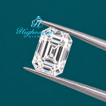 Vintage Old Mine Asscher Cut Lab Grown Diamond