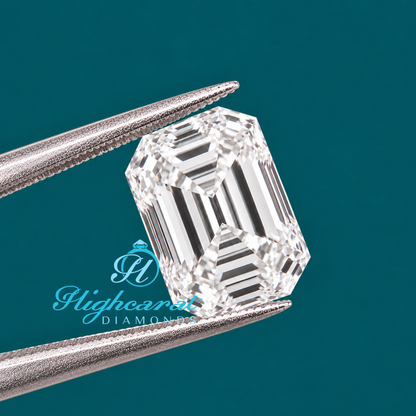 Vintage Old Mine Asscher Cut Lab Grown Diamond