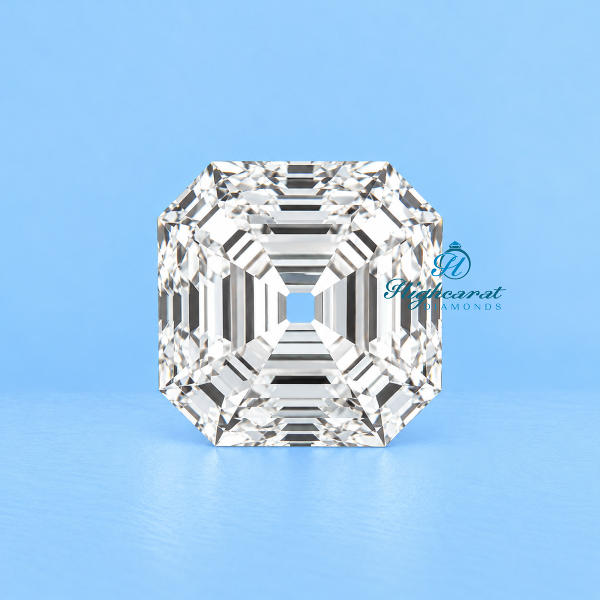 Antique Asscher Step Cut Lab Grown Diamond