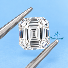 Asscher Cut Antique Lab Grown Diamond Stone