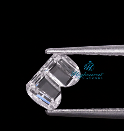 B Alphabet Diamond Premium  High-Sparkle Lab Stone For Custom Jewelry Making - HIGHCARAT DIAMONDS