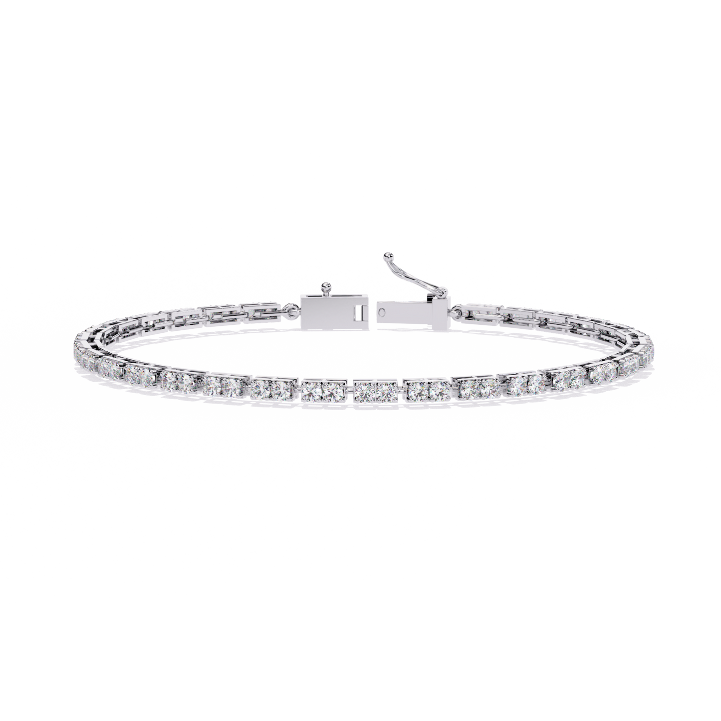 2.30Ct Round Cut Dimond Antique Delicate Minimalist Dainty Vintage Tannins Wedding Bracelet Gift For Women's