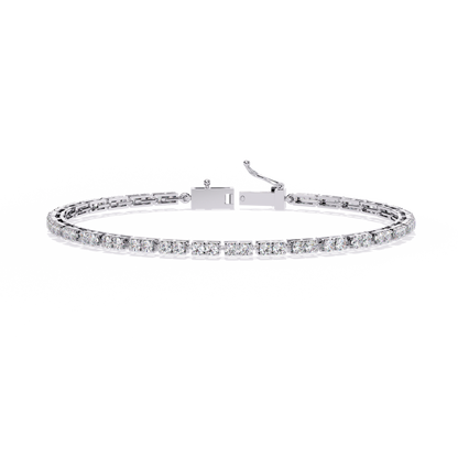 2.30Ct Round Cut Dimond Antique Delicate Minimalist Dainty Vintage Tannins Wedding Bracelet Gift For Women's