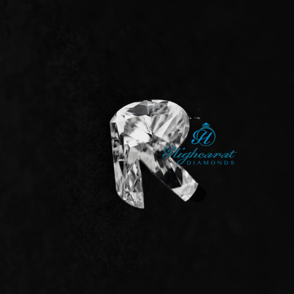 Brilliant R-Letter Fancy Cut Diamond New Arrival for Custom Gifts