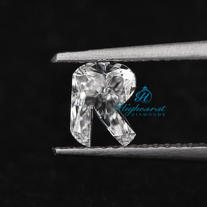 Brilliant R-Letter Fancy Cut Diamond New Arrival for Custom Gifts