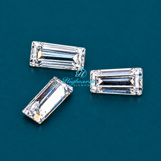 Lab Grown Tapered Baguette Diamond Loose Certified Stone