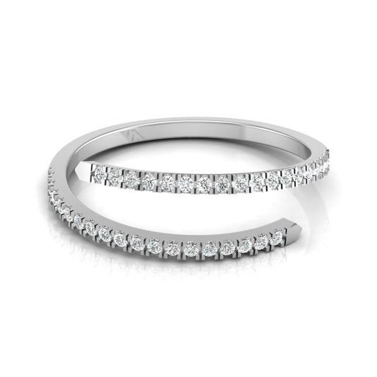 Bypass Antique Adjustable Diamond Band Ring For Her Perfect For All-Day Wear - HIGHCARAT DIAMONDS