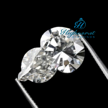 Chess Queen Shape Lab grown Antique Cut Unique Diamond For Engagement Ring, pendant