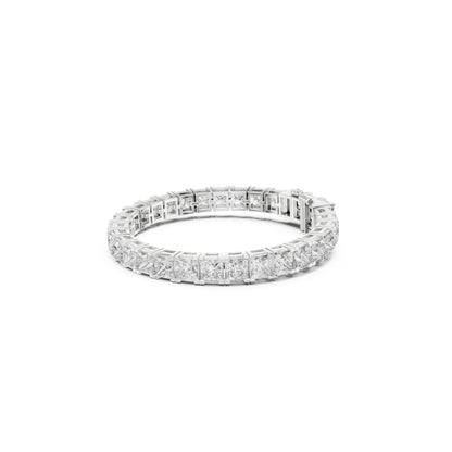 Princess Cut Labgrown Diamond Minimalist Antique Vintage Inspired Handcrafted Stunning Tennis Bracelet For Her - HIGHCARAT DIAMONDS