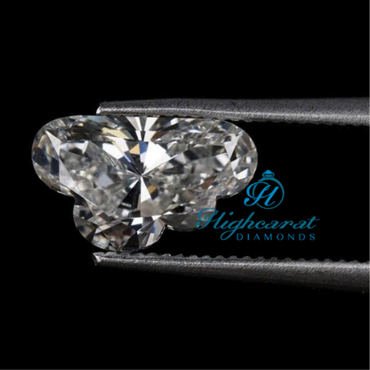 Cloud Shape New Unique Style Lab Grown Diamond Every Wear Gifted For Her Women