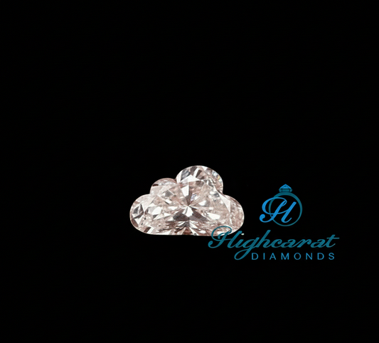 Cloud Shape New Unique Style Lab Grown Diamond Every Wear Gifted For Her Women