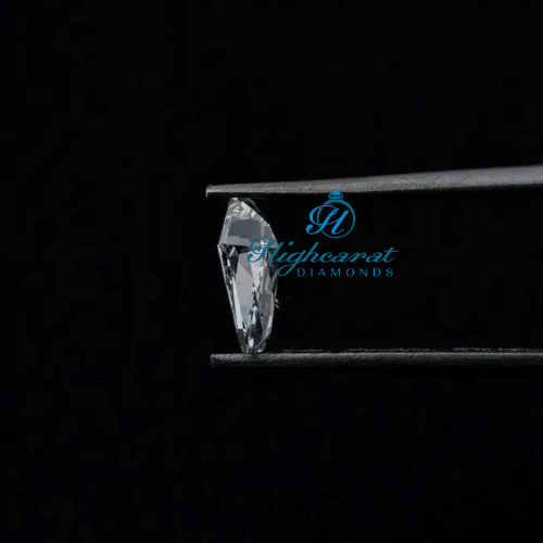 Coffin Cut Lab Grown Diamond Unique Shining Engagement Ring For Women