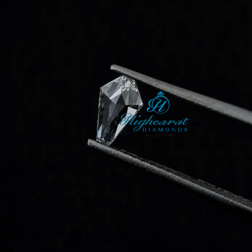 Coffin Cut Lab Grown Diamond Unique Shining Engagement Ring For Women - HIGHCARAT DIAMONDS