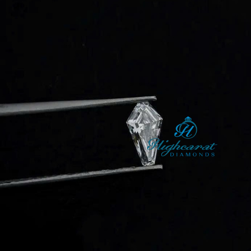 Coffin Cut Lab Grown Diamond Unique Shining Engagement Ring For Women - HIGHCARAT DIAMONDS