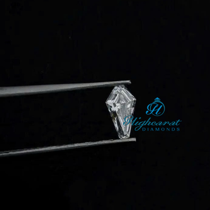 Coffin Cut Lab Grown Diamond Unique Shining Engagement Ring For Women - HIGHCARAT DIAMONDS