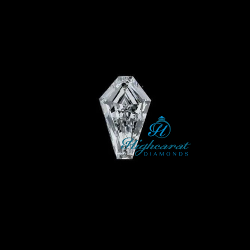 Coffin Cut Lab Grown Diamond Unique Shining Engagement Ring For Women - HIGHCARAT DIAMONDS