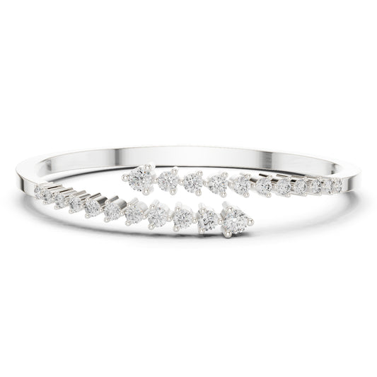 1.93 CTRound Cut Diamond Dainty Hand Crafted Cluster Vintage Timeless Bracelet Gift for Her Women's - HIGHCARAT DIAMONDS