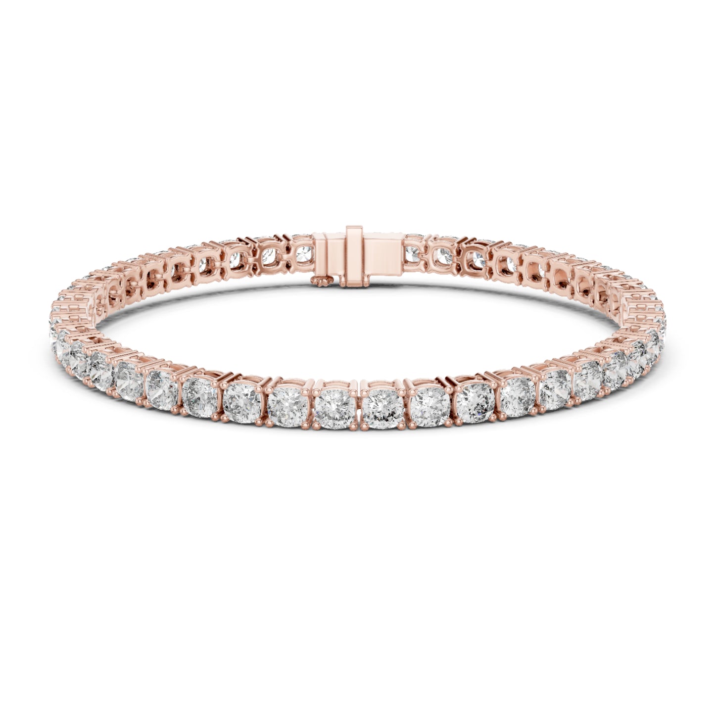 10.12Ct Cushion Cut Diamond Elegant Dainty Perfect Minimalist Bridesmaid Tennis Bracelet Gift For Women's - HIGHCARAT DIAMONDS