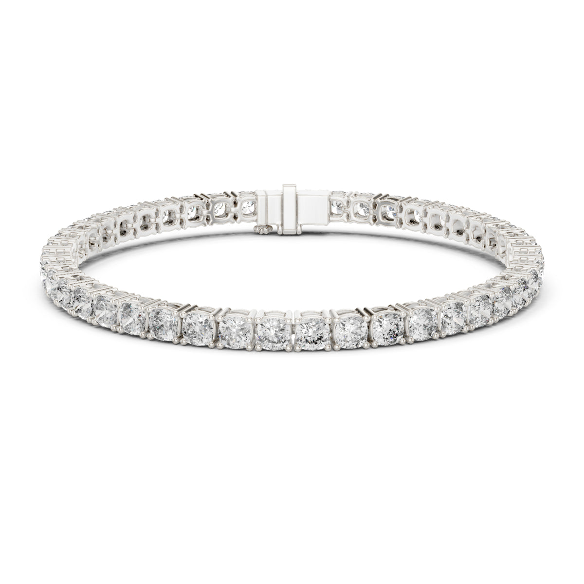 10.12Ct Cushion Cut Diamond Elegant Dainty Perfect Minimalist Bridesmaid Tennis Bracelet Gift For Women's - HIGHCARAT DIAMONDS