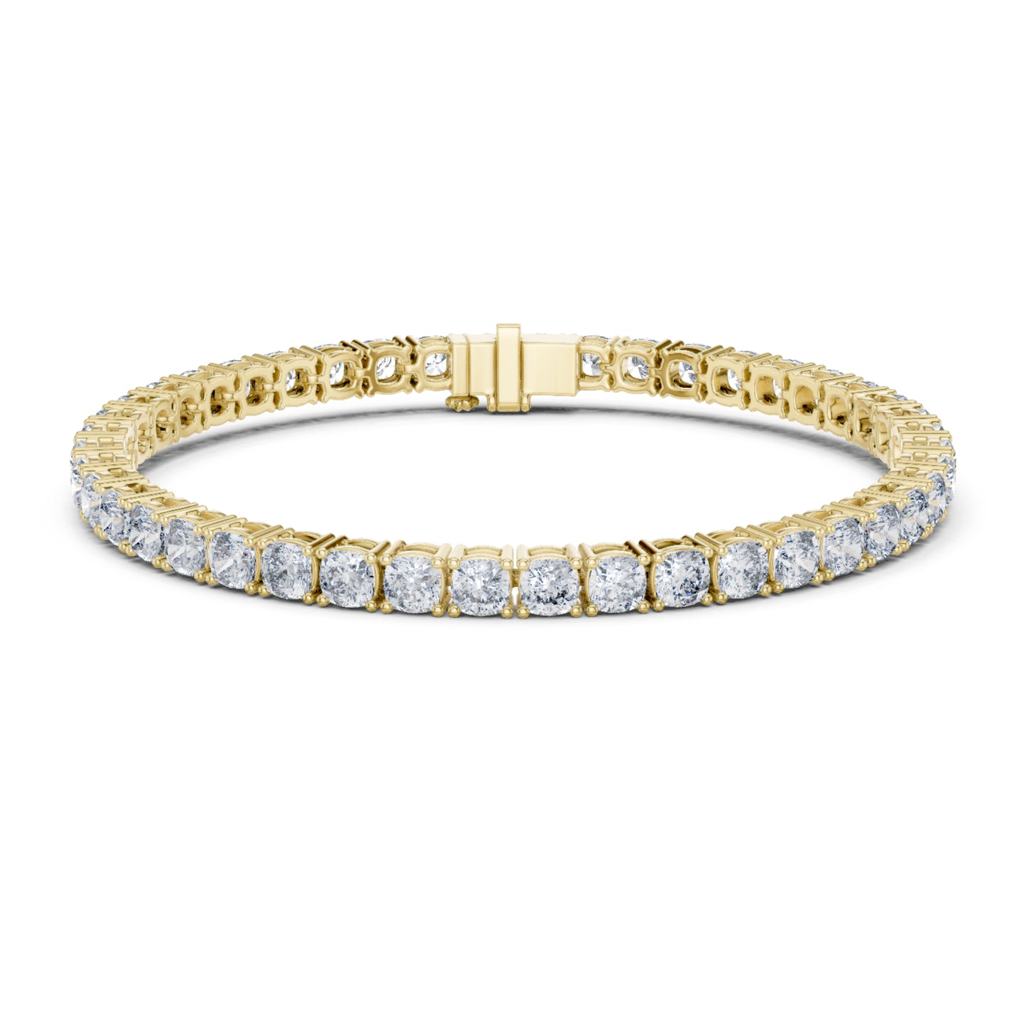 10.12Ct Cushion Cut Diamond Elegant Dainty Perfect Minimalist Bridesmaid Tennis Bracelet Gift For Women's - HIGHCARAT DIAMONDS