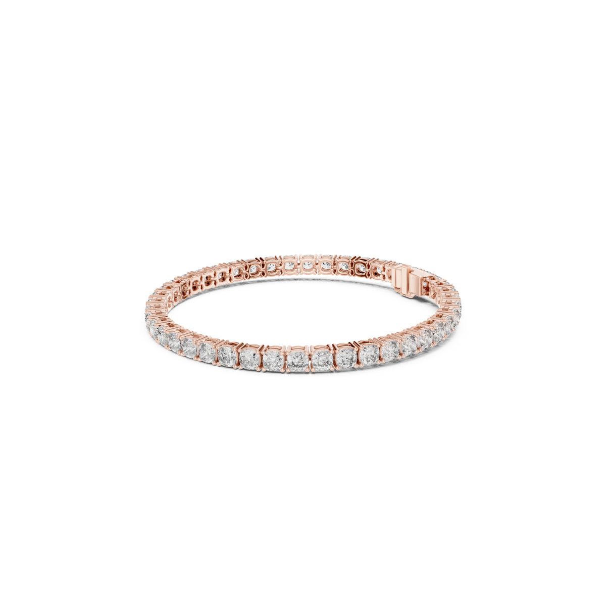 10.12Ct Cushion Cut Diamond Elegant Dainty Perfect Minimalist Bridesmaid Tennis Bracelet Gift For Women's - HIGHCARAT DIAMONDS