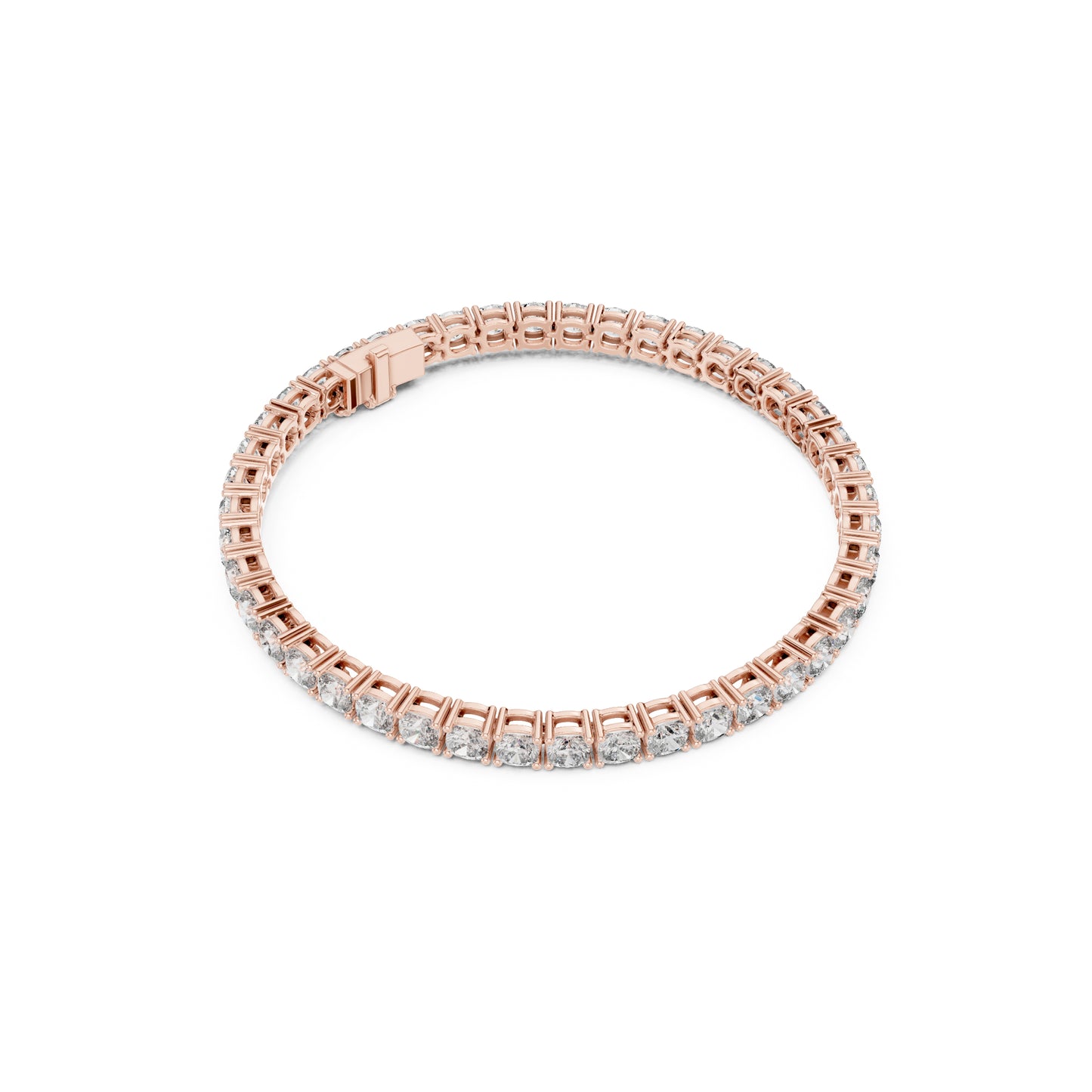 10.12Ct Cushion Cut Diamond Elegant Dainty Perfect Minimalist Bridesmaid Tennis Bracelet Gift For Women's - HIGHCARAT DIAMONDS