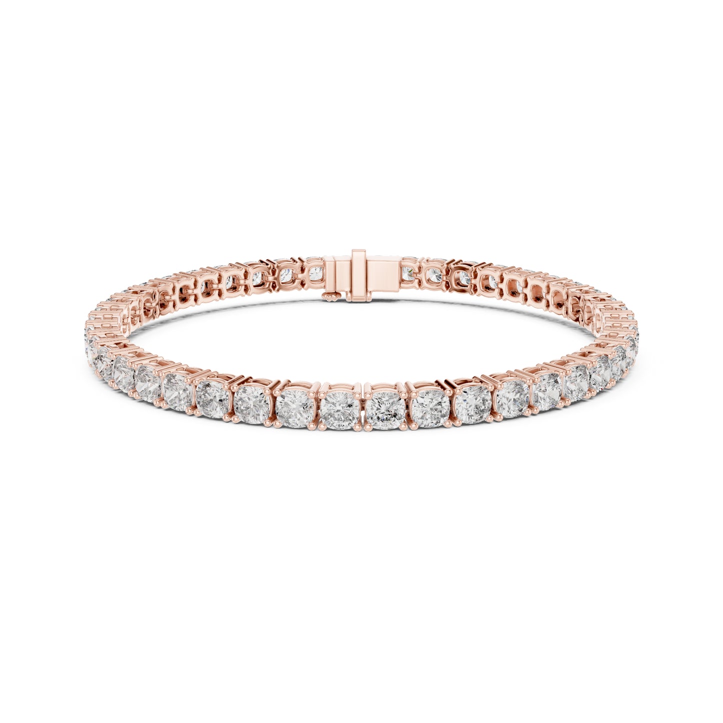 10.12Ct Cushion Cut Diamond Elegant Dainty Perfect Minimalist Bridesmaid Tennis Bracelet Gift For Women's - HIGHCARAT DIAMONDS