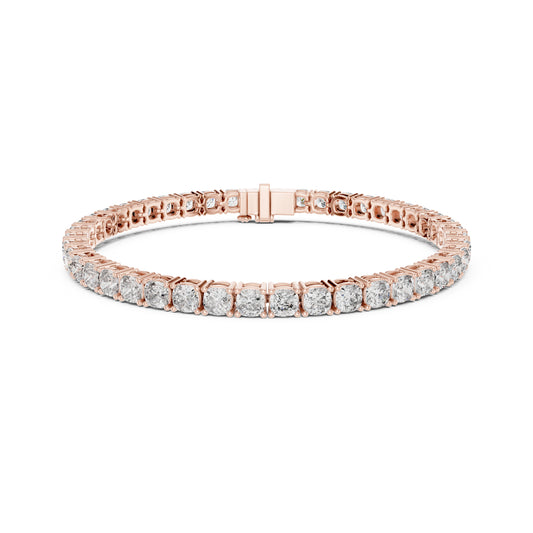 10.12Ct Cushion Cut Diamond Elegant Dainty Perfect Minimalist Bridesmaid Tennis Bracelet Gift For Women's - HIGHCARAT DIAMONDS
