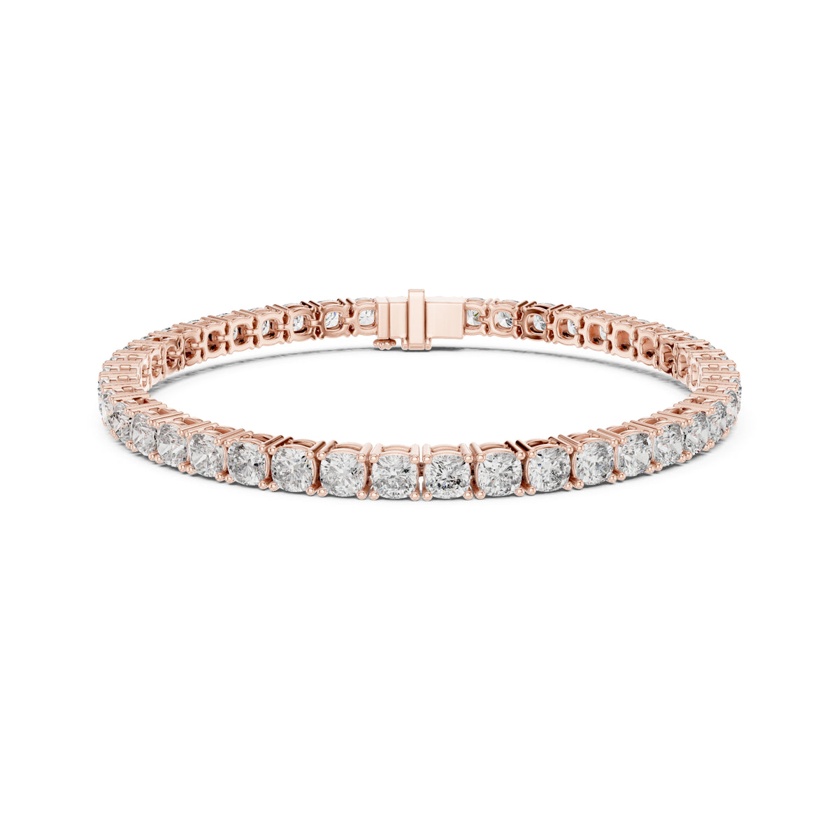 10.12Ct Cushion Cut Diamond Elegant Dainty Perfect Minimalist Bridesmaid Tennis Bracelet Gift For Women's - HIGHCARAT DIAMONDS