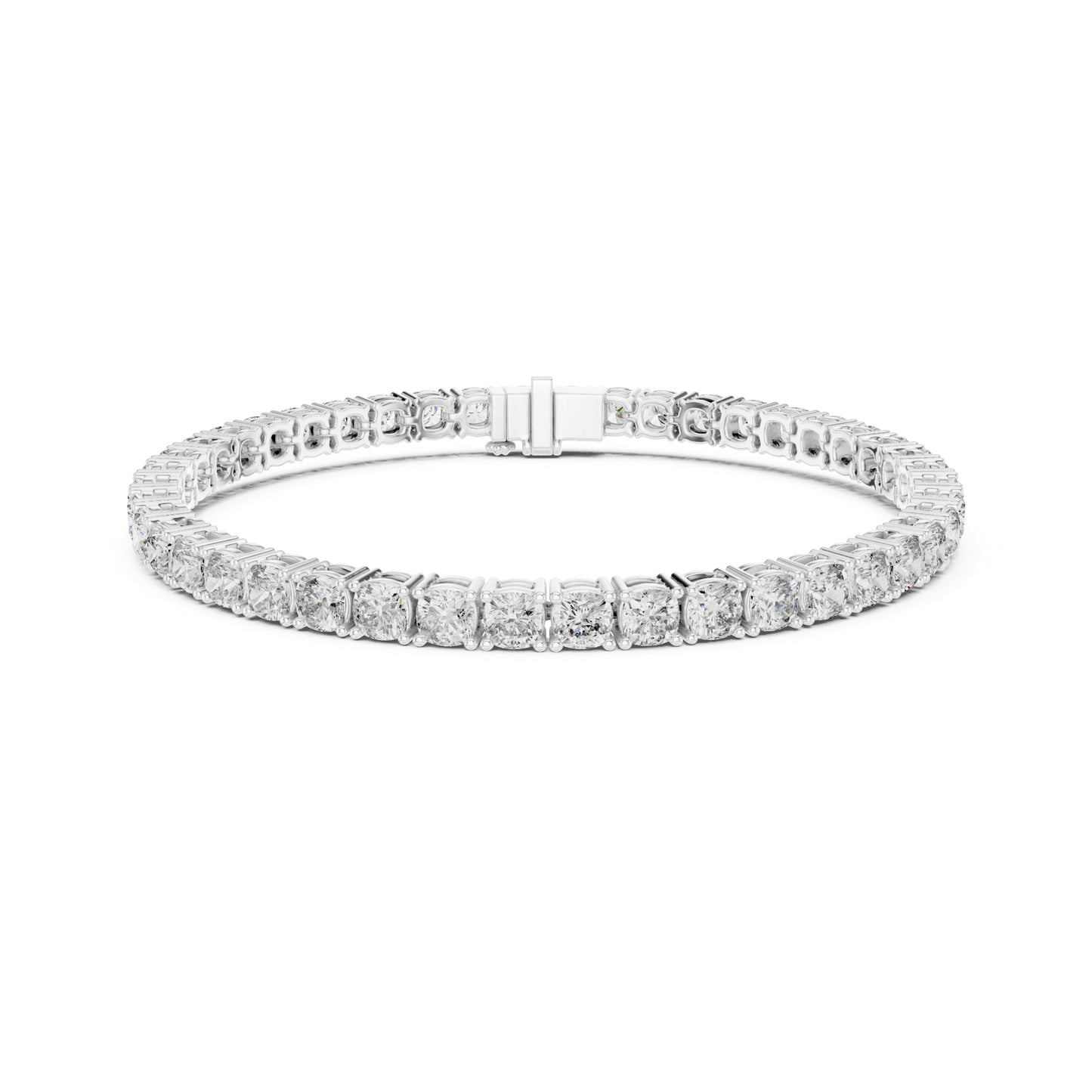 10.12Ct Cushion Cut Diamond Elegant Dainty Perfect Minimalist Bridesmaid Tennis Bracelet Gift For Women's - HIGHCARAT DIAMONDS
