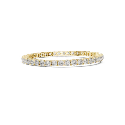 10.12Ct Cushion Cut Diamond Elegant Dainty Perfect Minimalist Bridesmaid Tennis Bracelet Gift For Women's - HIGHCARAT DIAMONDS