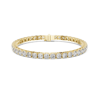 10.12Ct Cushion Cut Diamond Elegant Dainty Perfect Minimalist Bridesmaid Tennis Bracelet Gift For Women's - HIGHCARAT DIAMONDS