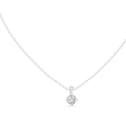 Cushion Shape Lab Grown Diamond Ethically wear Soliatire Pendant For Womens - HIGHCARAT DIAMONDS