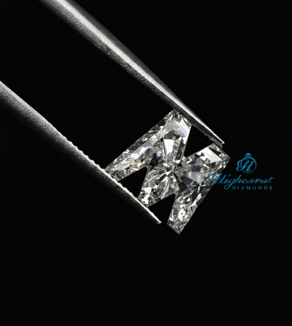Dazzling M-Shape Lab Diamond Perfect for Special Occasion Jewelry Designs