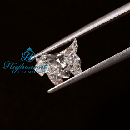 Dog Shape Lab Diamond Premium Stone For Pet Lover Special  Unique Jewelry Designs - HIGHCARAT DIAMONDS
