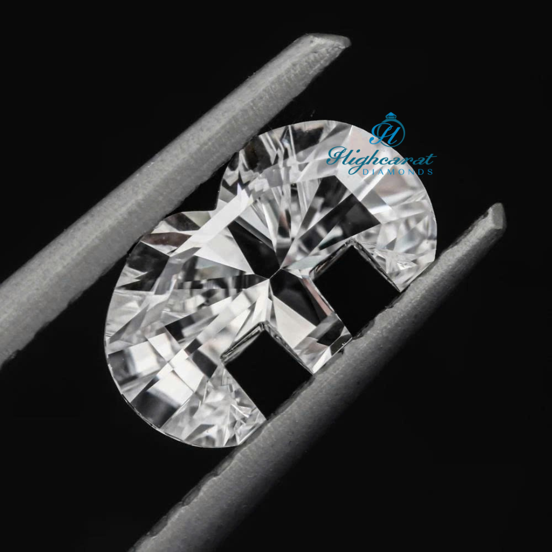E Letter Lab-Grown Diamond  Minimal yet Luxurious Cut For Designer Jewelry Collections