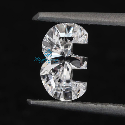 E Letter Lab-Grown Diamond  Minimal yet Luxurious Cut For Designer Jewelry Collections